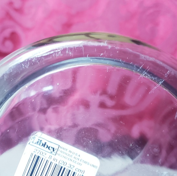 Libbey Hurricane Vase - Picture 5 of 5